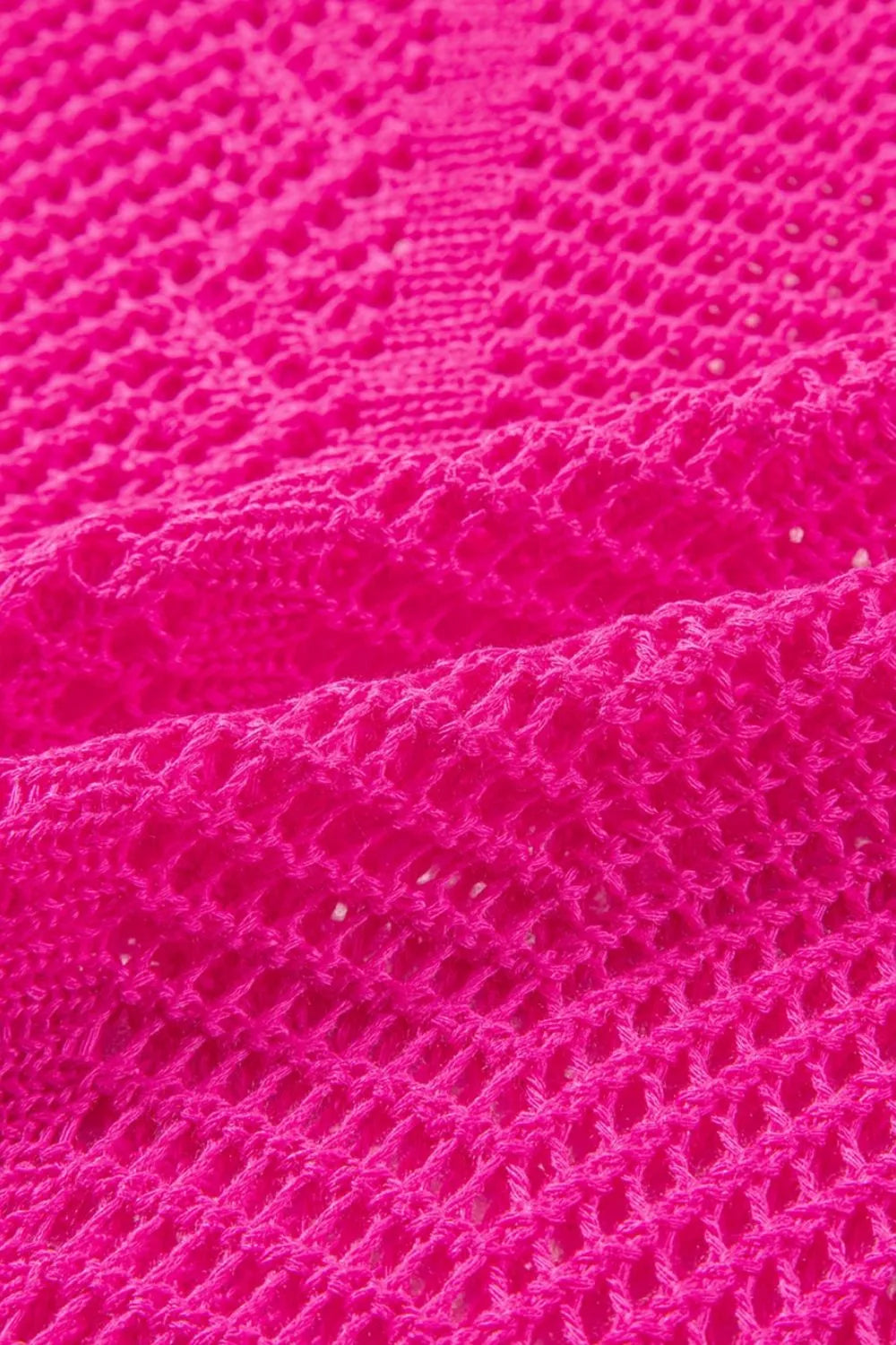 Scallop Edge Half Sleeve Pointelle Knit Top (7)