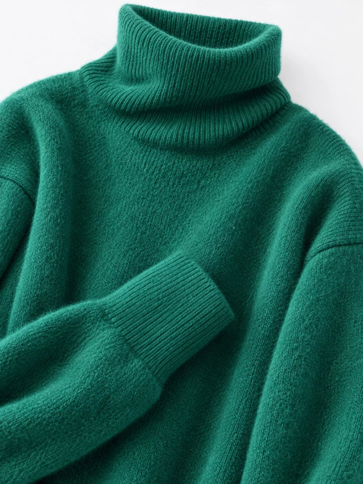 Turtleneck Dropped Shoulder Sweater (49)