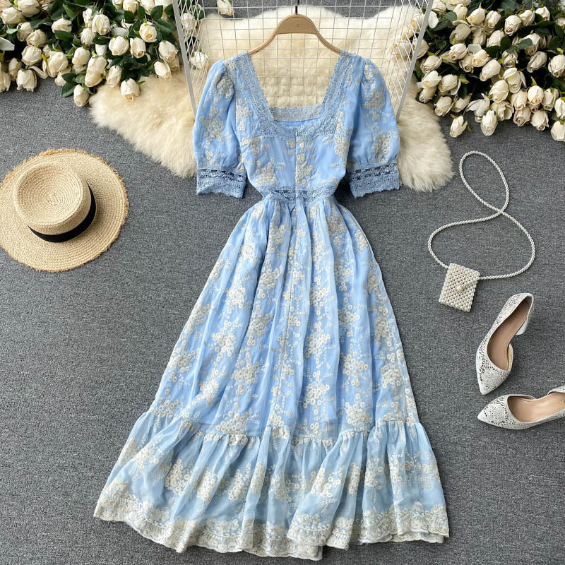 Vintage Lace Slim Dress photo 1