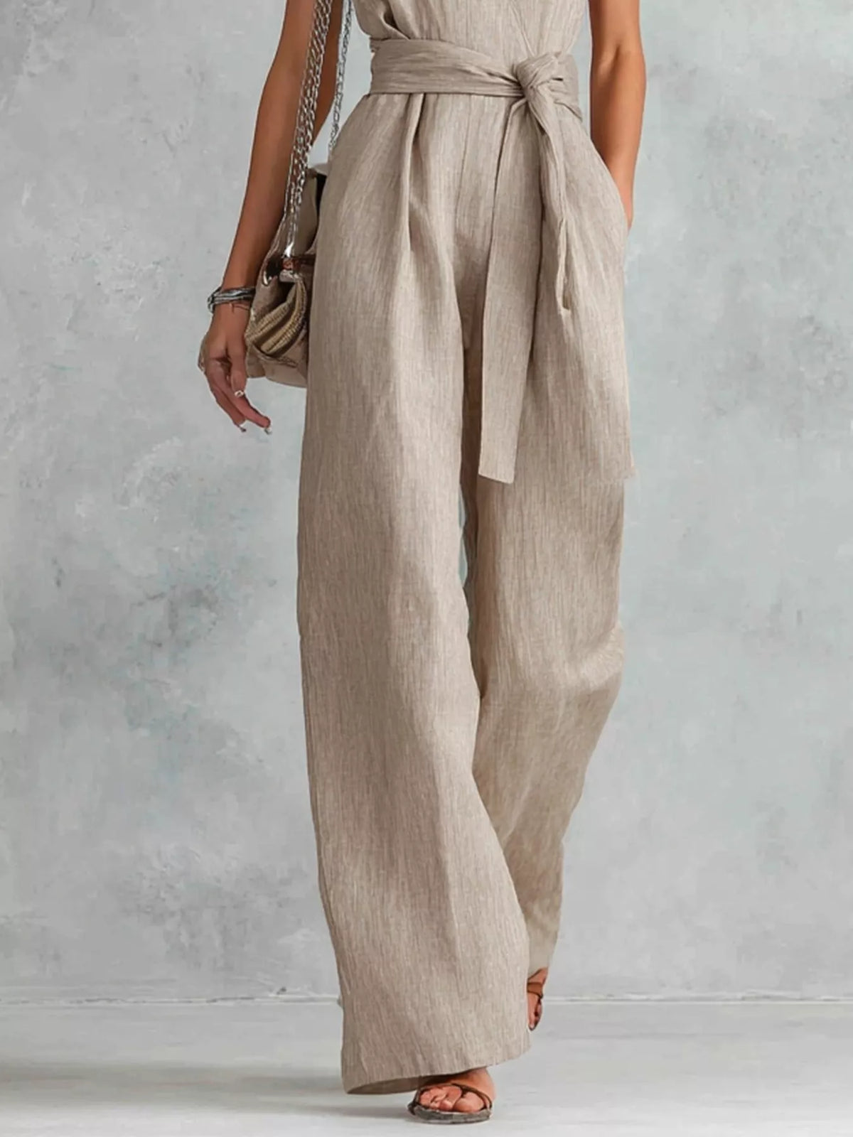 Sleeveless Wide Leg Jumpsuit (3)