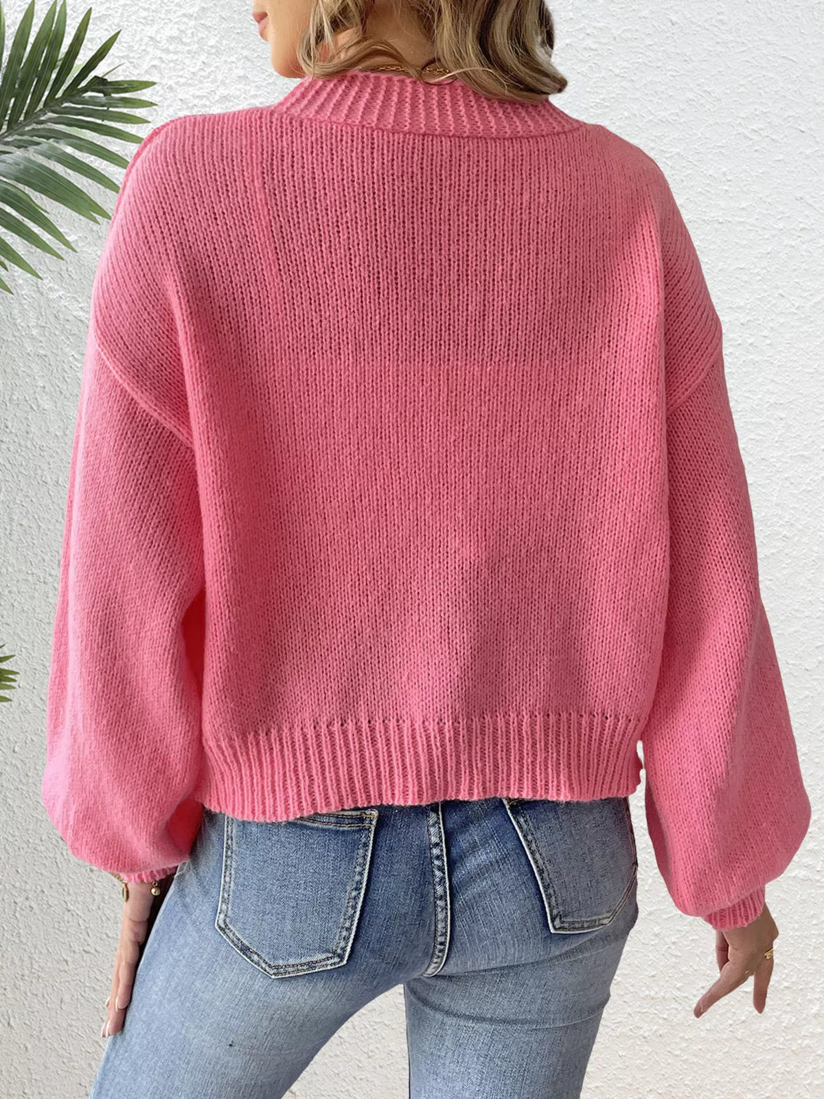 Bow-tie Open Front Knit Cardigan (5)