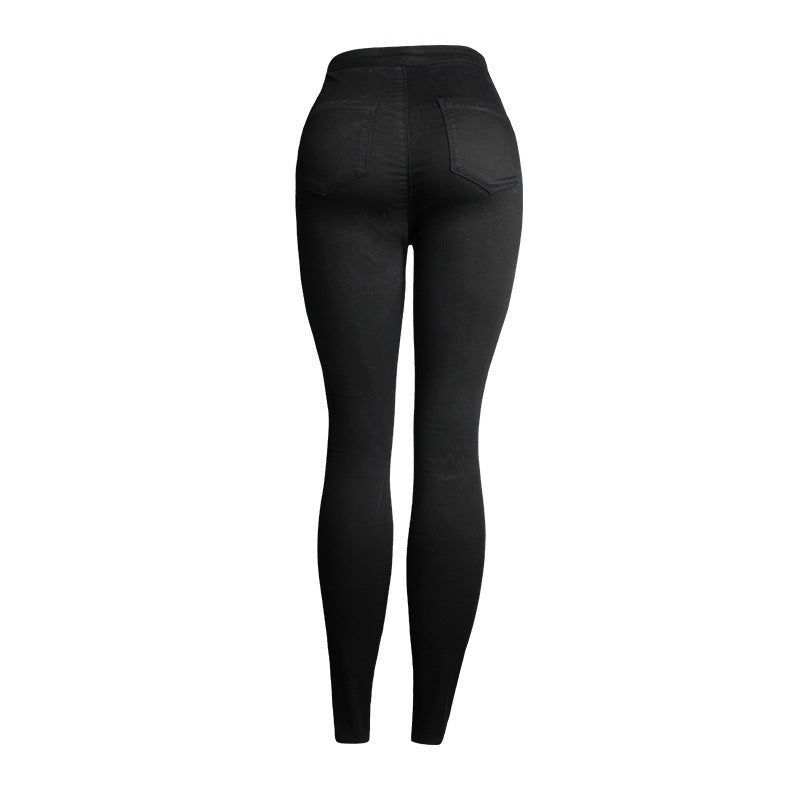 3d Embroidery Skinny Jeans photo 3