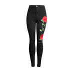 3d Embroidery Skinny Jeans photo 4