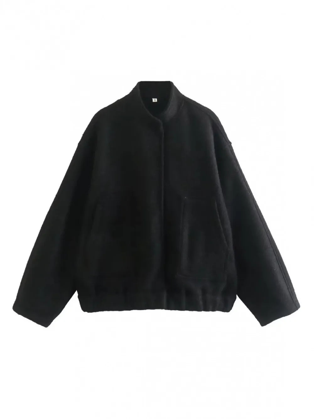 Full Size Snap Down Drop Shoulder Jacket (15)