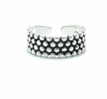 Vintage Polka Dot Ring variant CJZBGJJE00430-Silver