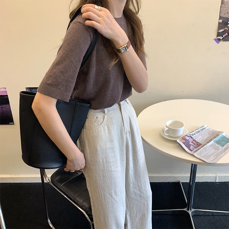 Draped Wide-leg Pants photo 3
