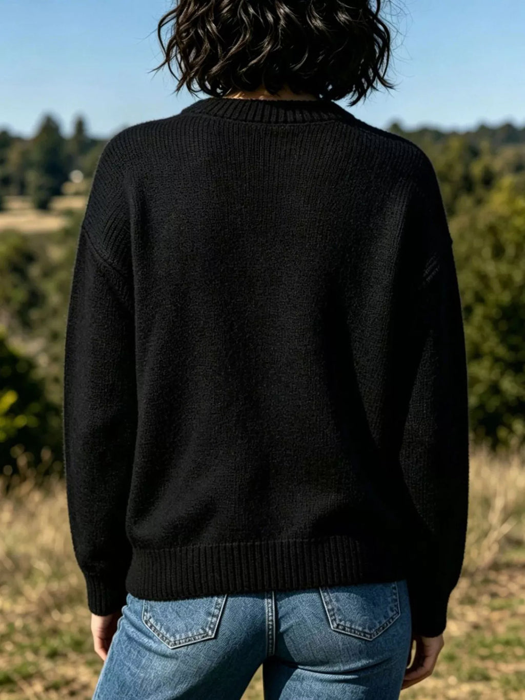 Lobster Graphic Crew Neck Sweater (8)