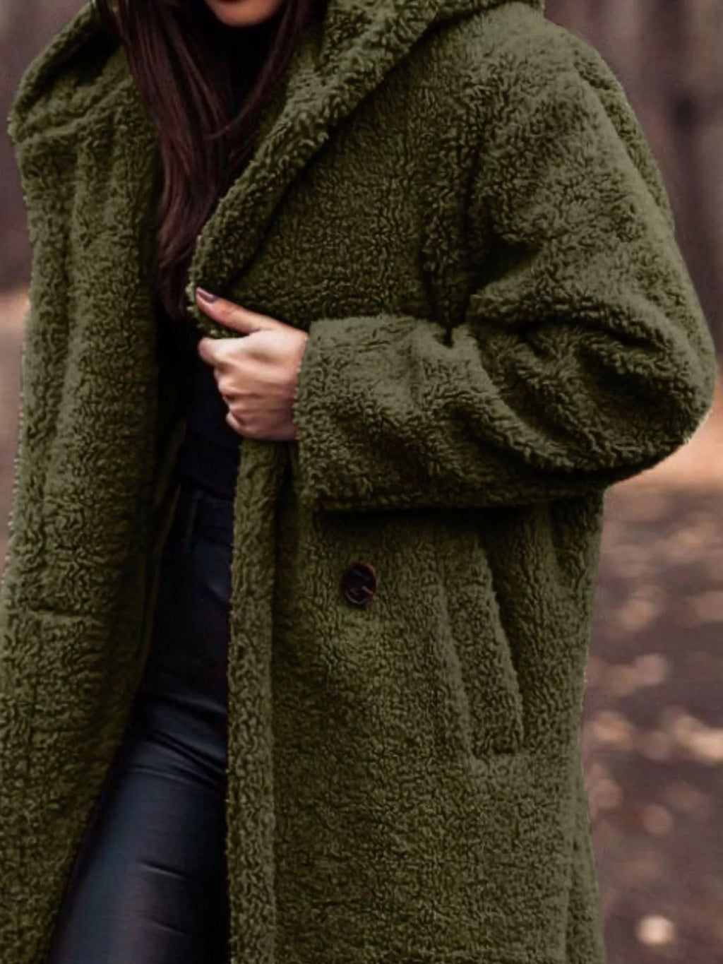 Teddy Bear Hooded Longline Outerwear (33)