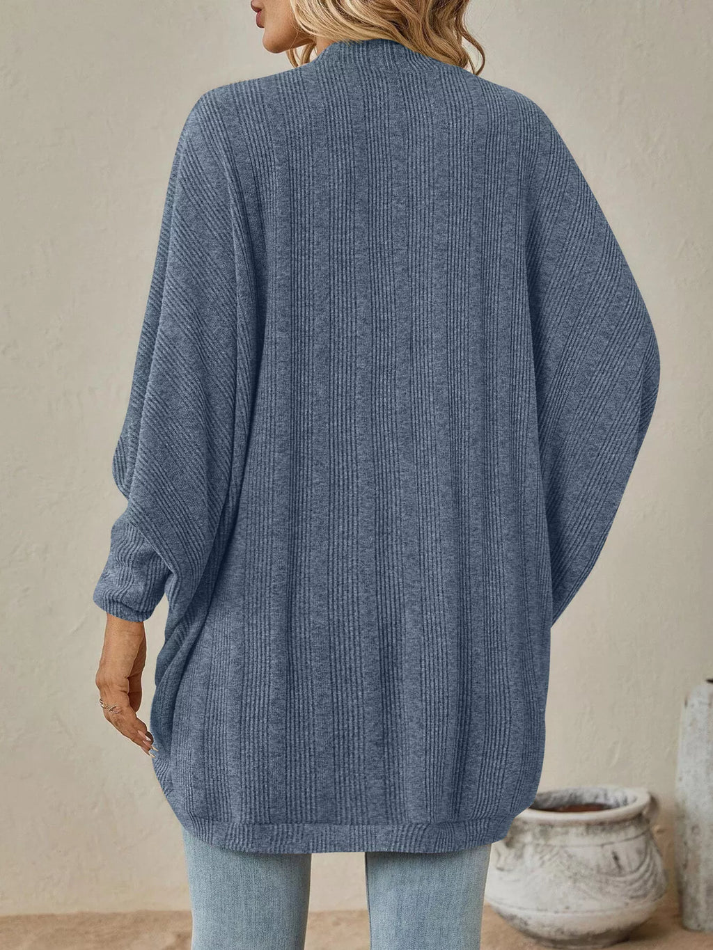 Open Front Cocoon Cardigan (14)