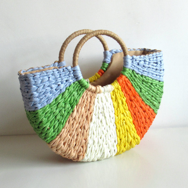 Mixed Woven Bag photo 3