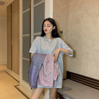 Long Sparkling Silk Top photo 1