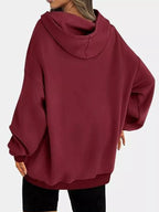 Drop Shoulder Long Sleeve Hoodie (32)