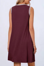 Round Neck Sleeveless Mini Tank Dress (23)