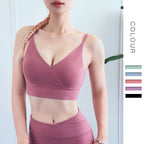 Breathable Sports Bra variant CJNSNYWX01150-Pink-M|CJNSNYWX01150-Pink-S|CJNSNYWX01150-Pink-XL|CJNSNYWX01150-Pink-L