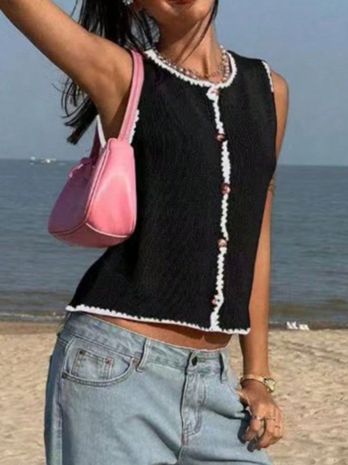 Button-down Sweater Vest (9)