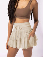 High Waist Skort Pockets (15)