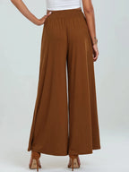 High-waisted Wide Leg Pants Pockets (2)