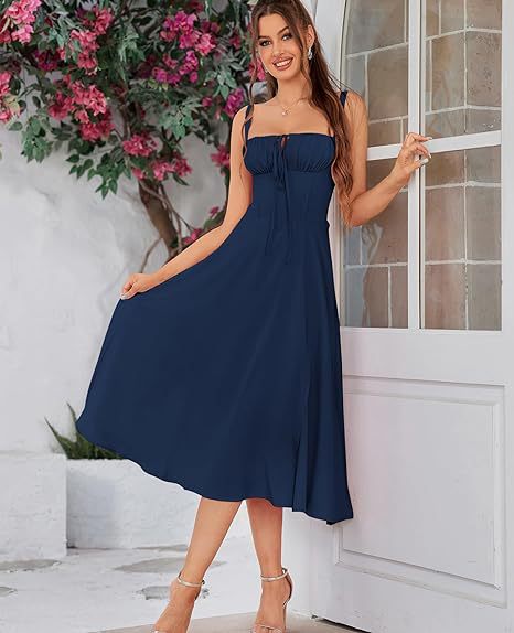 Floral Midi Bohemian Tank Dress variant CJLY204644011KP|CJLY204644012LO|CJLY204644013MN|CJLY204644014NM|CJLY204644015OL