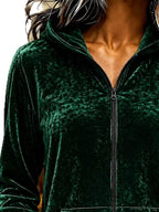 Velvet Zip-up Hoodie (2)