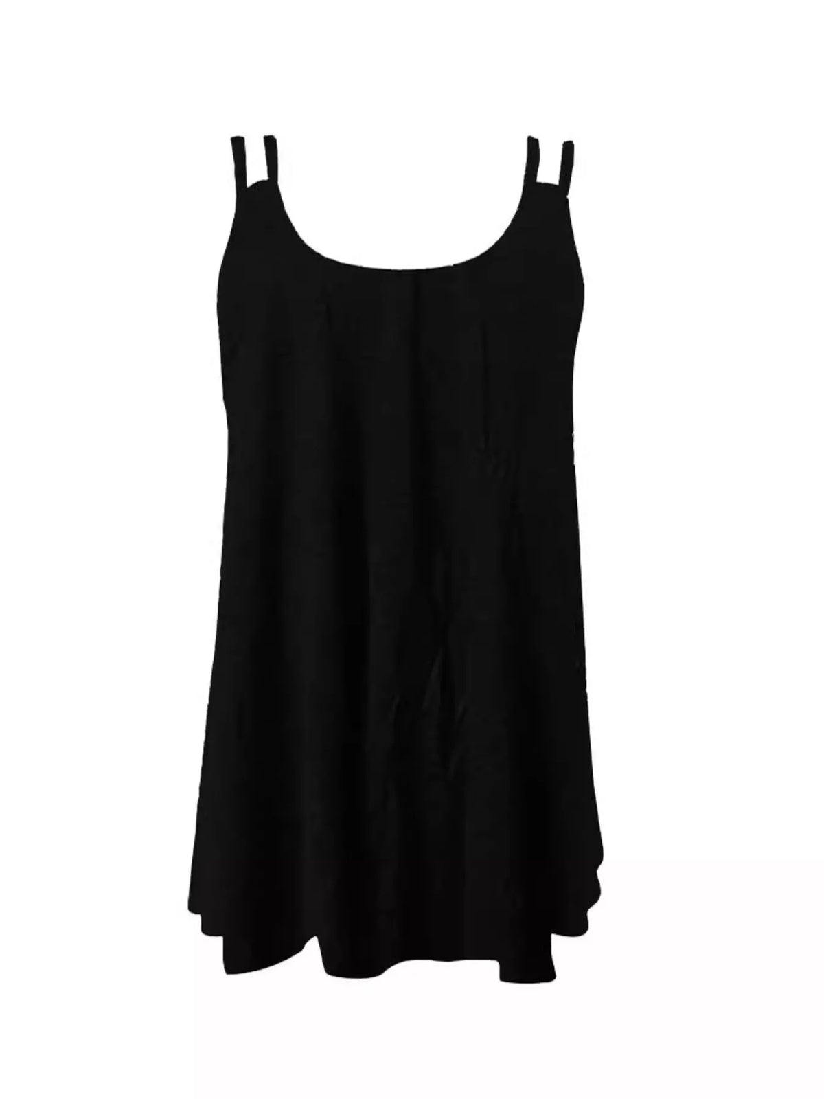 Paisley Print Round Neck Tank (9)