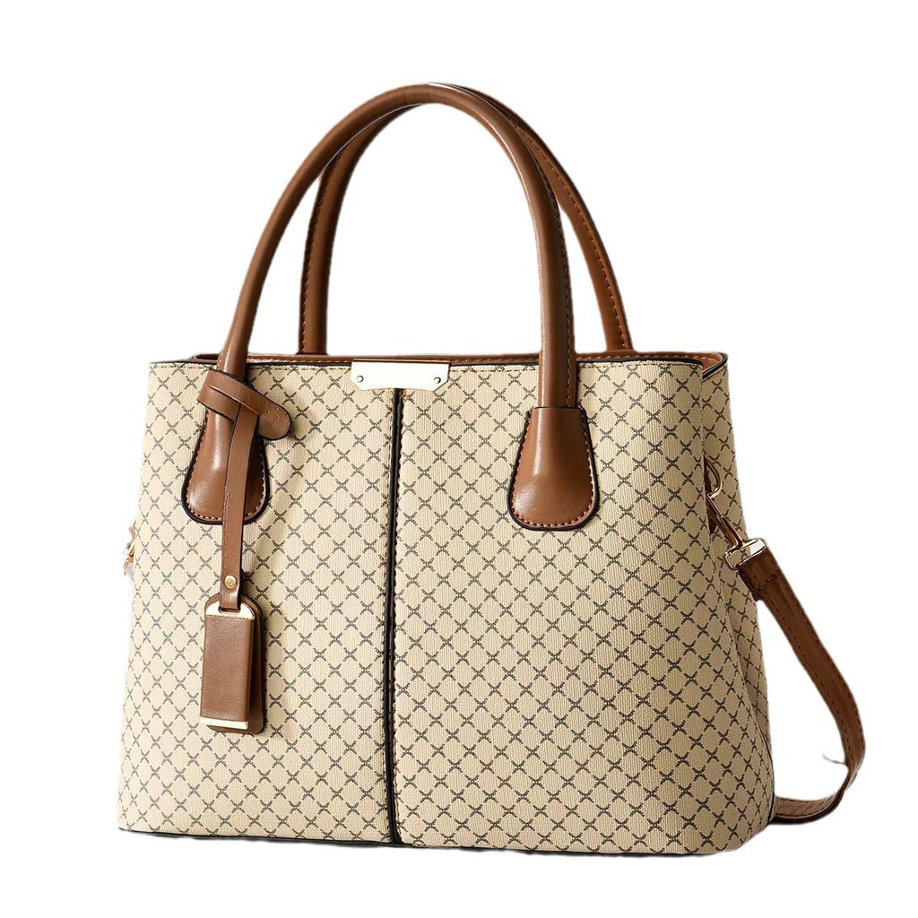 Printed Tote Crossbody Bag photo 1