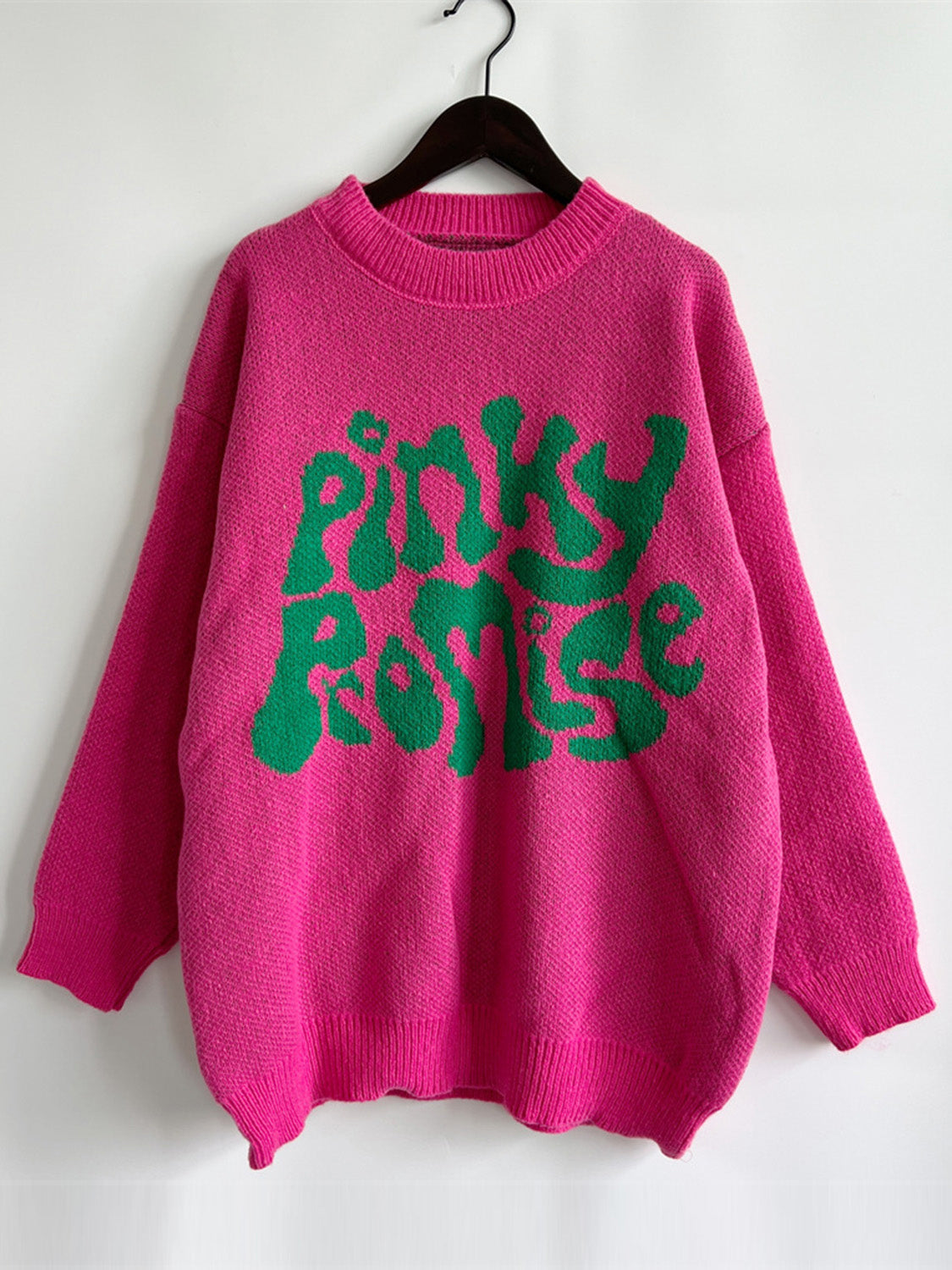 Pinky Graphic Sweater (2)
