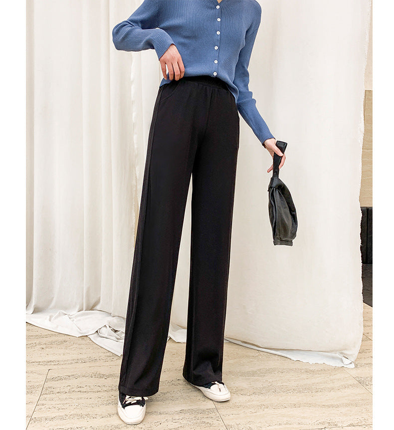 Ice Silk Wide Leg Pants photo 1