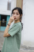 Letter Printed T-shirt White photo 2