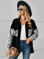 Leopard Button Up Denim Jacket (4)