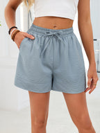Drawstring Shorts Pockets