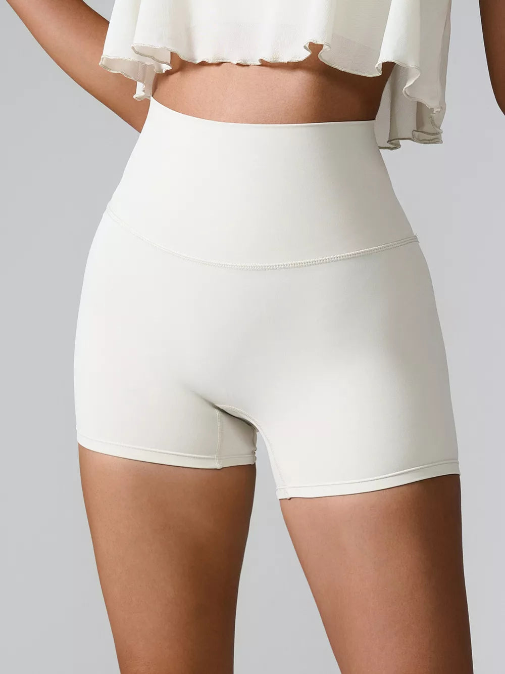 High Waist Active Shorts (2)