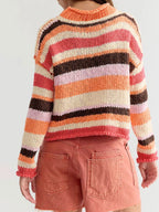 Chunky Knit Striped Sweater (12)