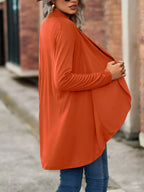 Open-front Dropped Shoulder Cardigan (35)