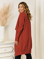 Long Sleeve Open Front Longline Cardigan (20)