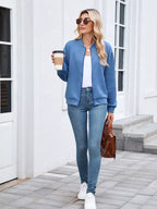 Textured Zip Up Jacket (24)