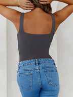Solid Color Wide Strap Cami (4)