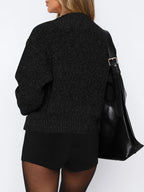 Zip Up Long Sleeve Cardigan (3)
