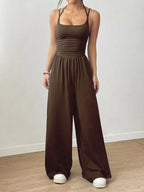 Spaghetti Strap Wide Leg Jumpsuit (8)