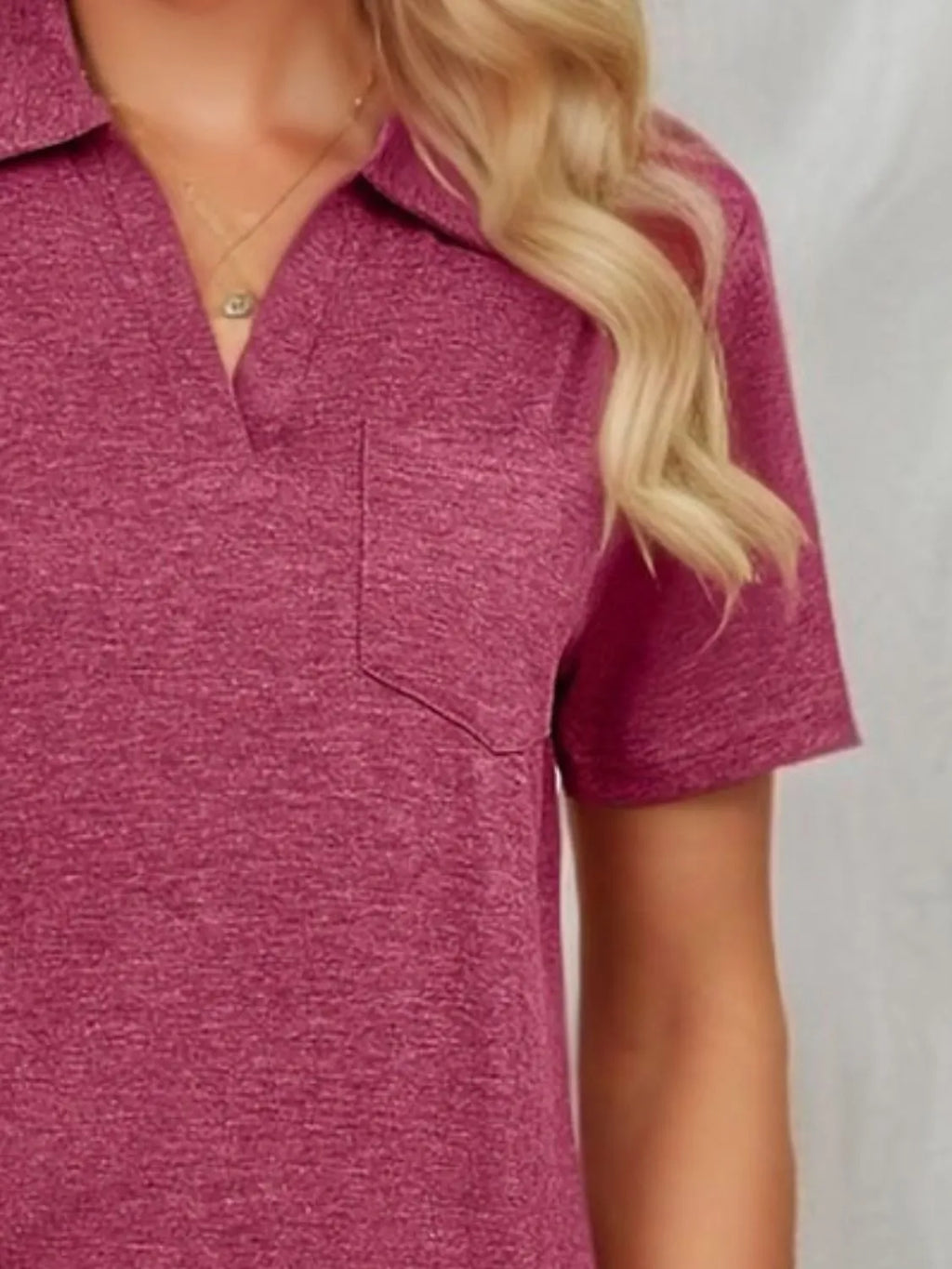 Johnny Collar Short Sleeve Top (11)