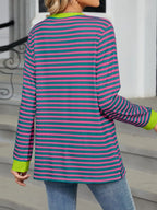 Striped Long Sleeve T-shirt (16)