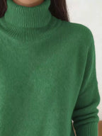 Turtleneck Long Sleeve Sweater (10)