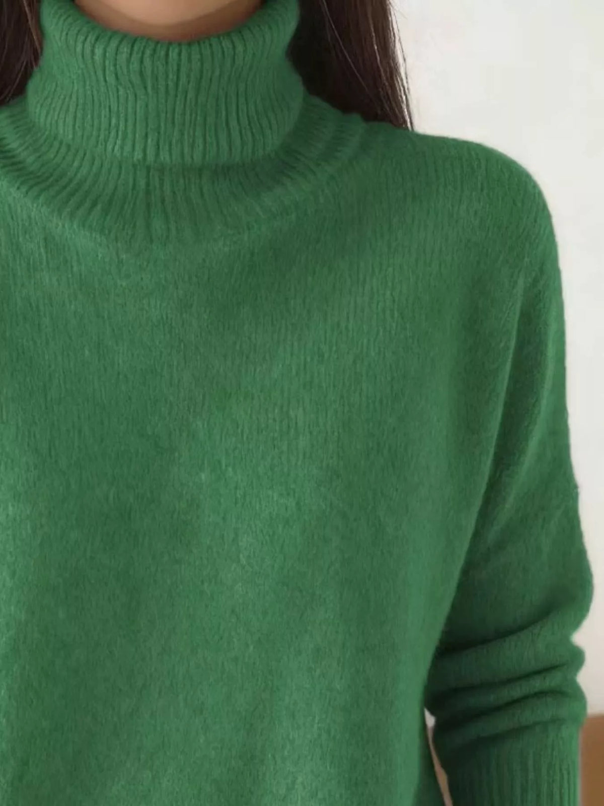 Turtleneck Long Sleeve Sweater (10)