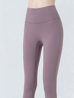 Wide Waistband Cropped Sports Leggings (20)