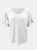 Full Size Scoop Neck Short Sleeve T-shirt (12)