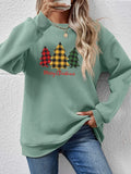 Merry Dropped Shoulder Sweatshirt