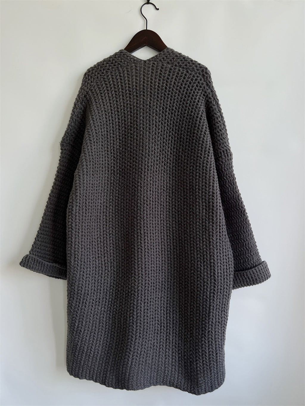 Open Front Long Sleeve Cardigan Pockets (12)