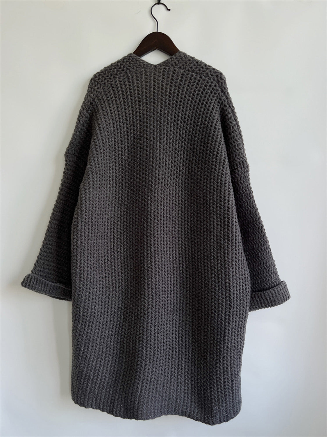 Open Front Long Sleeve Cardigan Pockets (12)