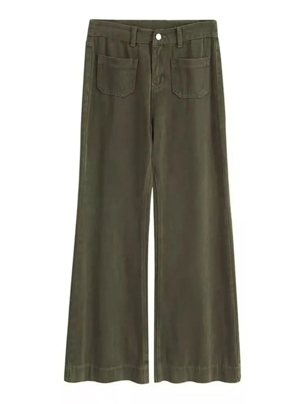 Full Size Wide Leg Pants Pockets Plus (2)
