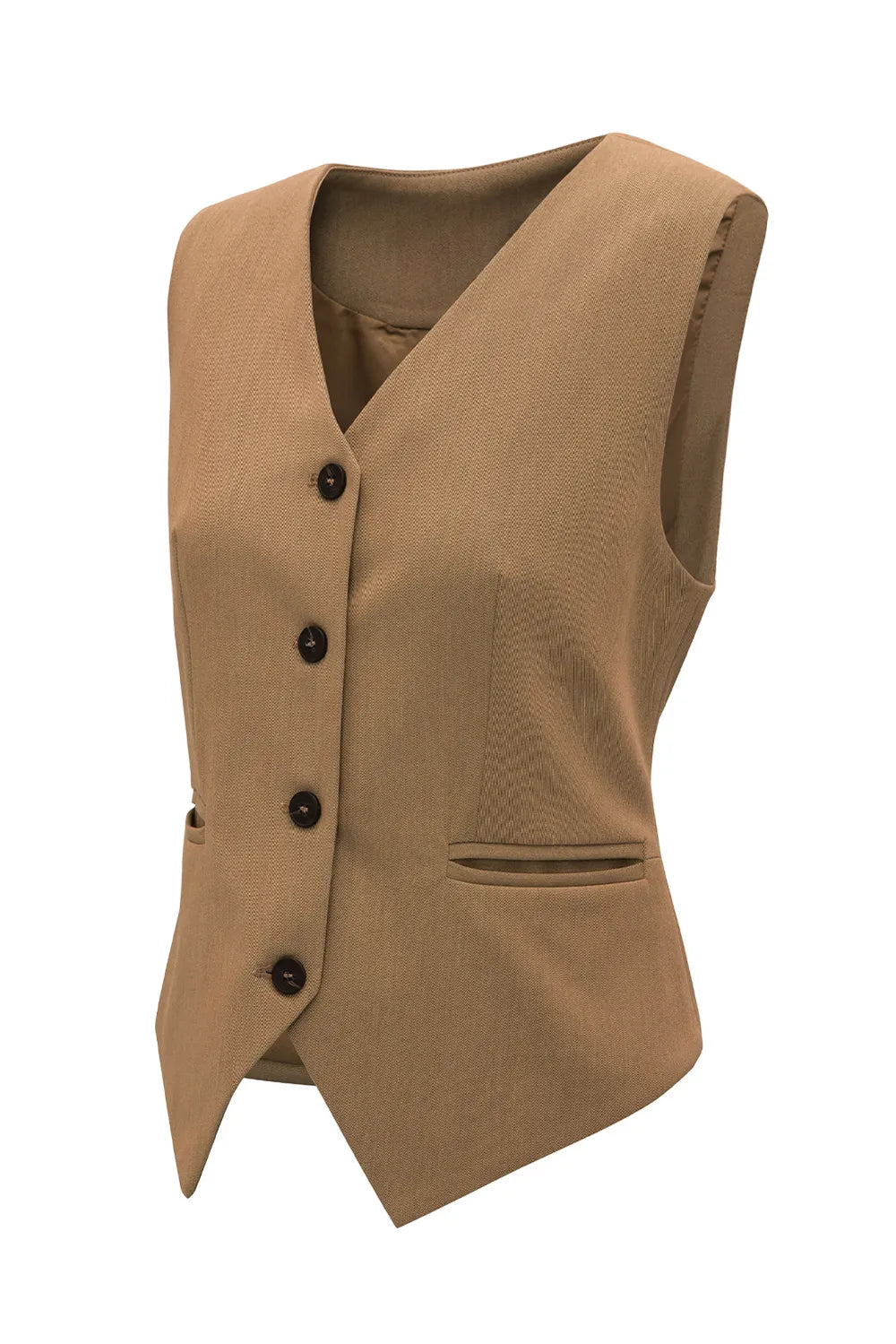 Pocketed Button Up Vest (17)