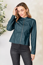 Mock Neck Zip Up Jacket (31)